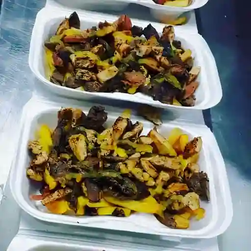 Salchipapa Choributi