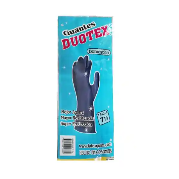 Duotex Guantes Domestico Talla 7 1/2