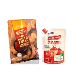 Combo Nuggets Pollo Apanados Frescampo + Salsa de Tomate