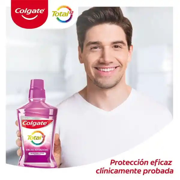 Enjuague Bucal Colgate Total Encias Reforzadas 500ml