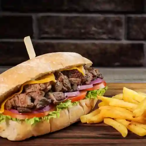 Sándwich de lomo fino