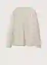 Jersey Avena Offwhite Talla Xxl Hombre Mango