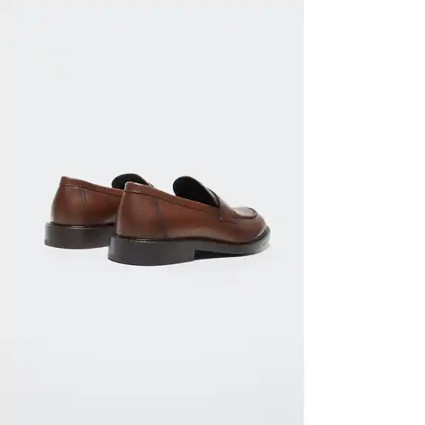 Zapato Estoril Cuero Talla 44 Hombre Mango