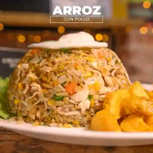 Combo Arroz con Pollo P