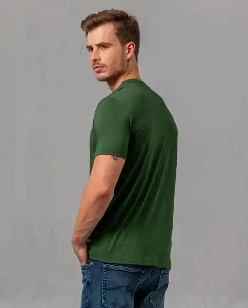 Camiseta Hombre Verde Talla S 190315W Rifle