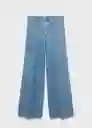 Jean Emma Tejano Medio Talla 34 Mujer Mango