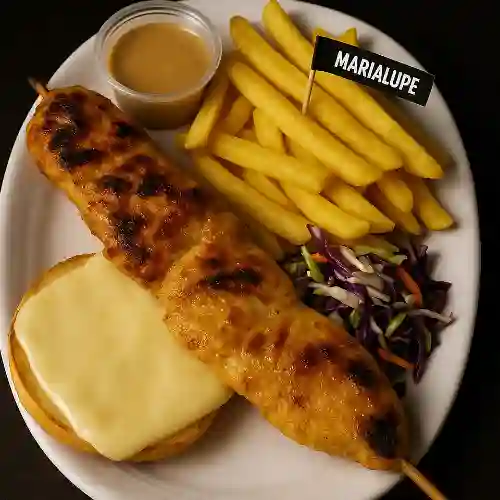 Chuzos de Pollo con Tocineta O de Cerdo