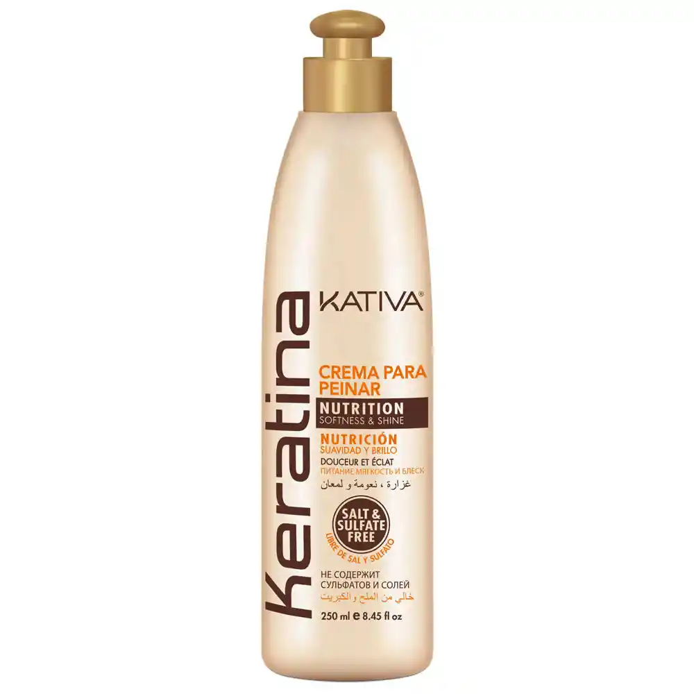 Kativa Crema Para Peinar Keratina 0866011 250 mL