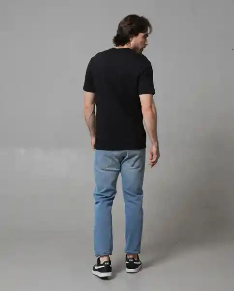 Camiseta Hombre Negro Talla L 103G109_NEG194007 Rifle