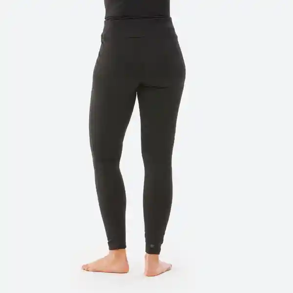 Wedze Pantalón Térmico Capa de Esquí Mujer Negro Talla S BL 500