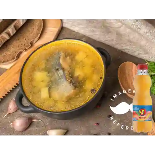 Combo Caldo de Pescado + Hit Mango 500 ml