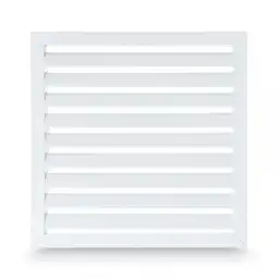 Laminaire Rejilla Ventilacion Aluminio Aletas Curvas 20 x 20