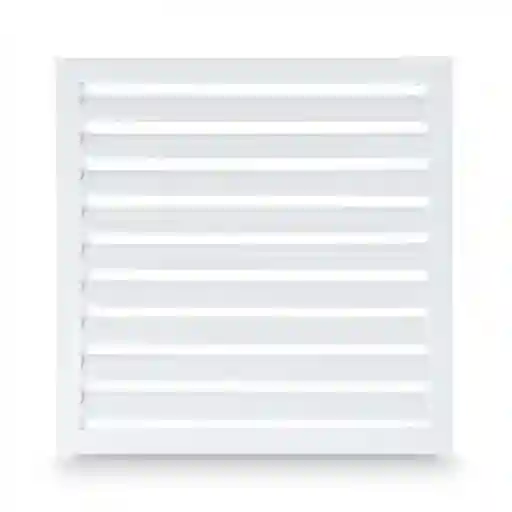 Laminaire Rejilla Ventilacion Aluminio Aletas Curvas 20 x 20