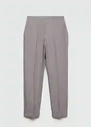 Pantalón Borevi Gris Talla 36 Mujer Mango