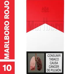 Marlboro Rojo​ X 10 Cigarrillos