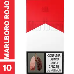 Marlboro Rojo​ X 10 Cigarrillos