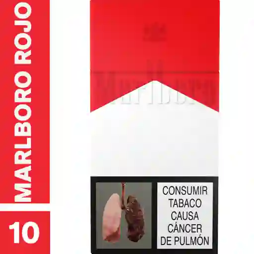 Marlboro Rojo​ X 10 Cigarrillos