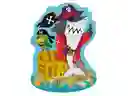 Puzzle Tiburón Pirata de Cartón XL Casaideas