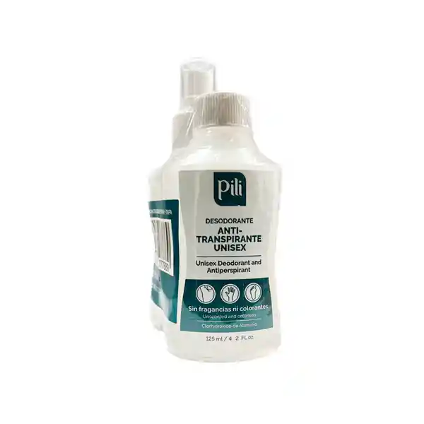 Pili Desodorante Antitranspirante Unisex
