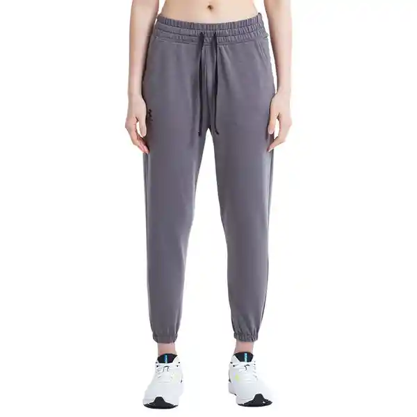 Under Armour Jogger Rival Terry Mujer Gris T SM Ref: 1369854-010