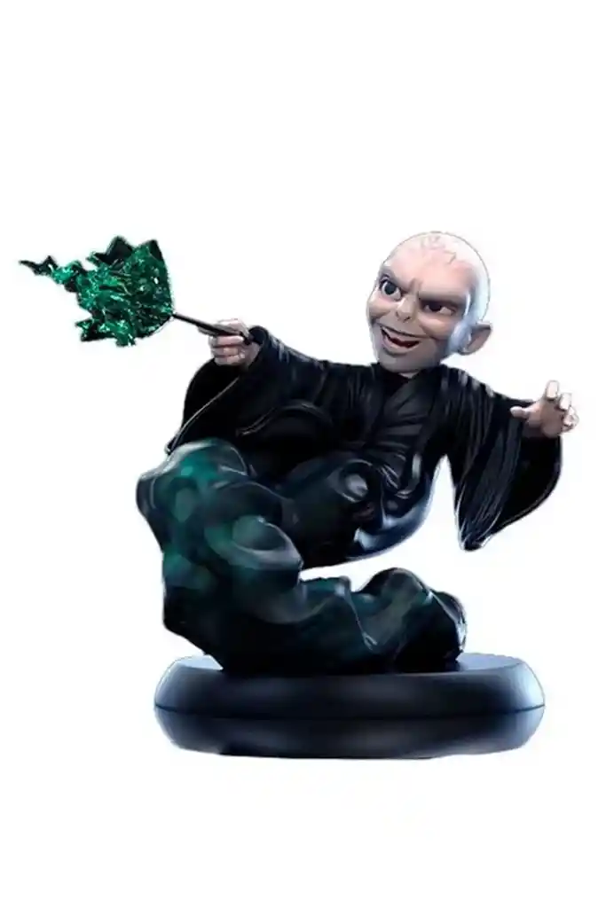 Qmx Diorama Figura de Colección Harry Potter Voldemort