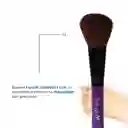 Brocha de Maquillaje con Puntas Morado Miniso