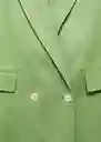 Blazer Americana Tempoli Verde Talla XL Mujer Mango