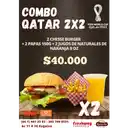 Combo Qatar Cheeseburger 2X2