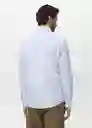 Camisa Playr Blanco Talla M Hombre Mango