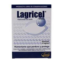 Lagricel Solución (4 mg)