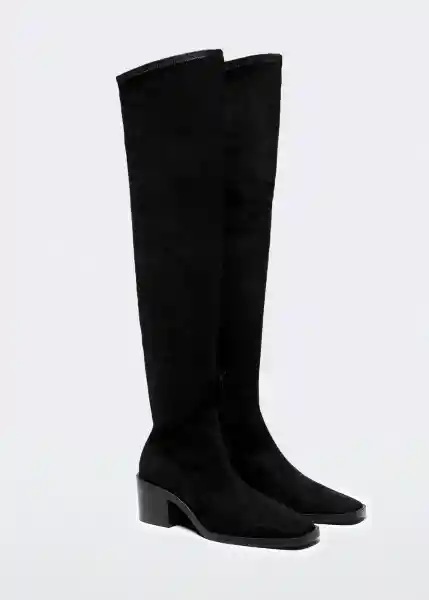 Bota Cloud Negro Talla 36 Mujer Mango