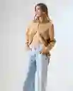 Camisa Mujer Beige Talla L 612G004_BEI151220 Americanino