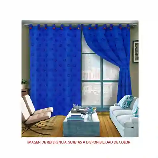 Elegant Home Cortina Jacquard Boton