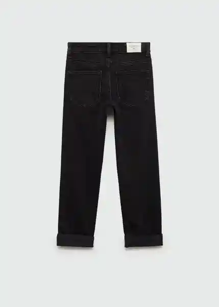 Jean Regular Tejano Negro Talla 13 Niños Mango