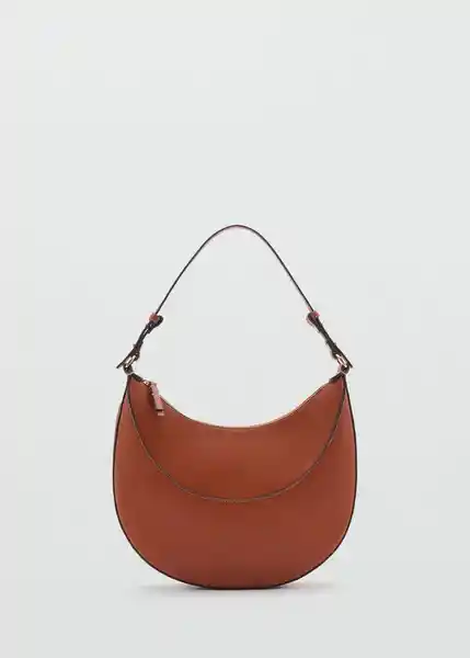 Bolso G Lago Cuero Talla 99 Mujer Mango