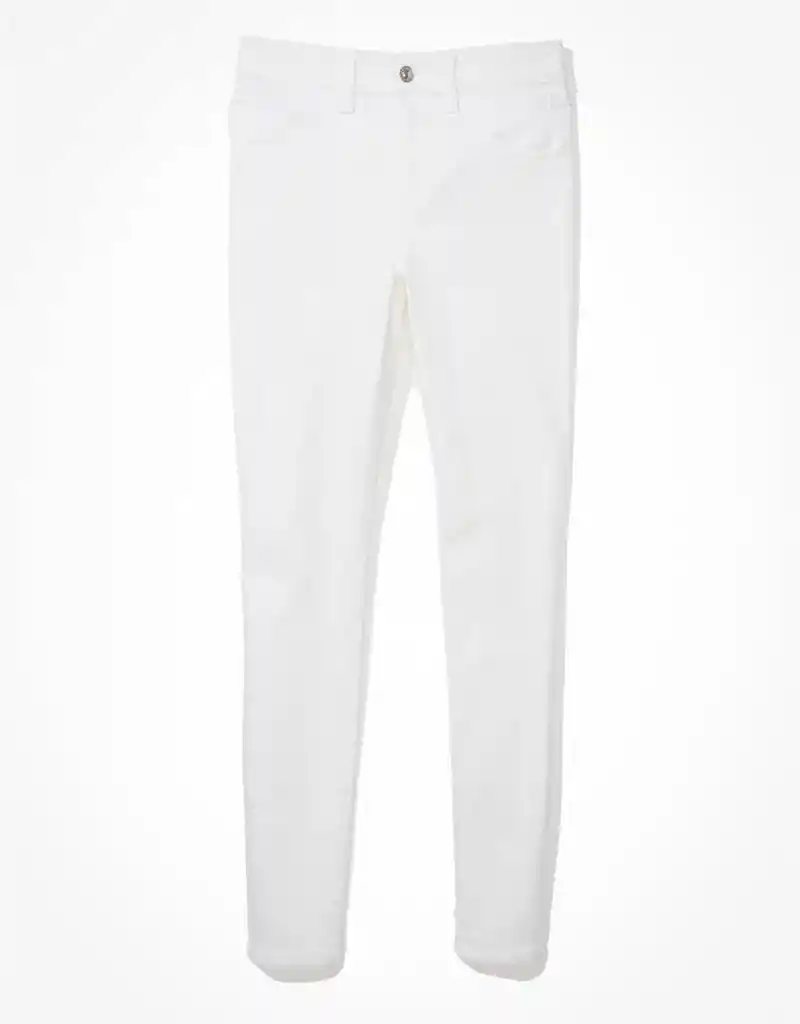 Jean High-rise Jegging Blanco Talla 0 Regular Mujer American Eagle