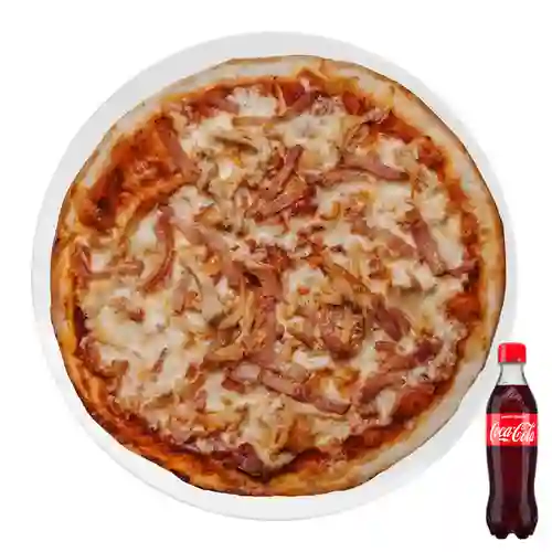 Pza pollo-tocineta +cocacola orig 400ml