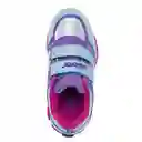 Los Gomosos Tenis Patines Con Luces Unacor Niña Morado Talla 33