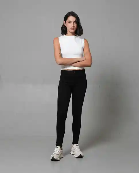 Jean Mujer Negro 12 230G051_NEG194007 Rifle