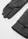 Guantes Ona Negro Talla S Mujer Mango