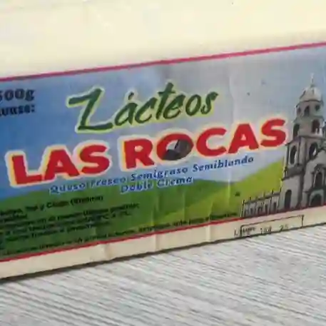 1/2 Bloque de Queso Doble Crema Tajado