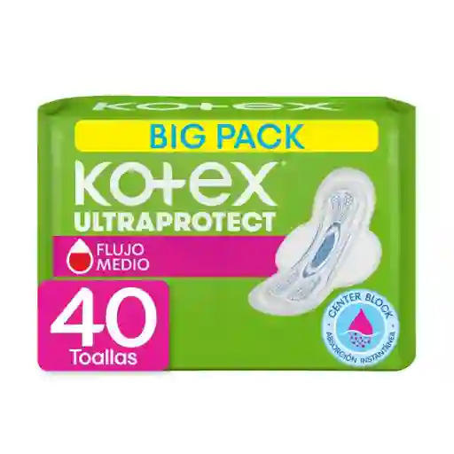 Toallas Femeninas Kotex Normal 40 Und
