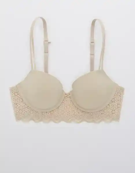 Brasier Aerie Beige Talla 34 D American Eagle 07938274