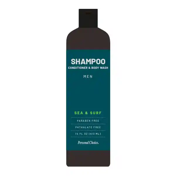 Sea & Surf Shampoo Hombre 3 en 1 Personal Choice