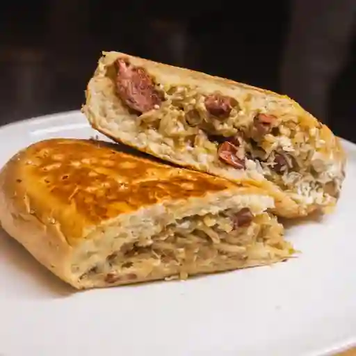 Perro chuzo a la plancha combinado