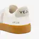 Veja Tenis Campo Mujer Natural-Blanco 41
