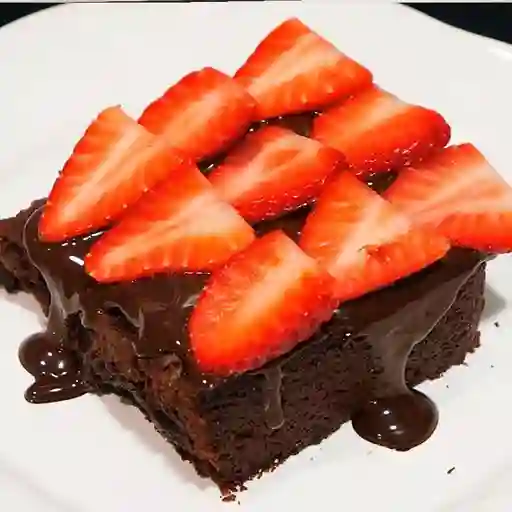 Brownie fresa y herscheys