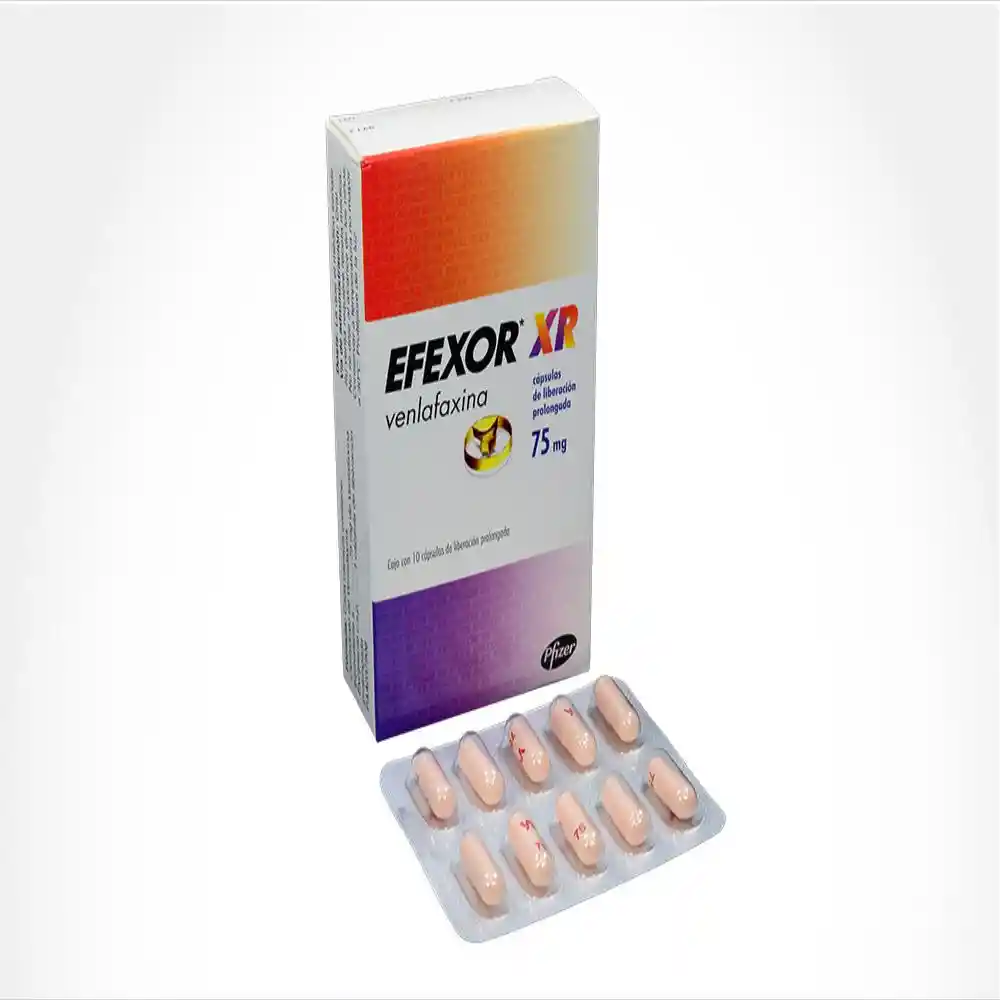 Efexor Xr Medicamentos en  Cápsulas de Liberación Prolongada