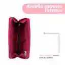 Cartera Larga Para Mujer Tipo Charol Rosa Miniso