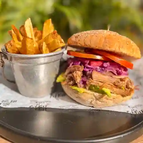 Combo saludable muscle up burger + agua